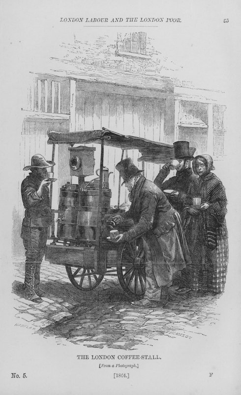 The London Coffee-Stall (kaiverrus) tekijältä English School