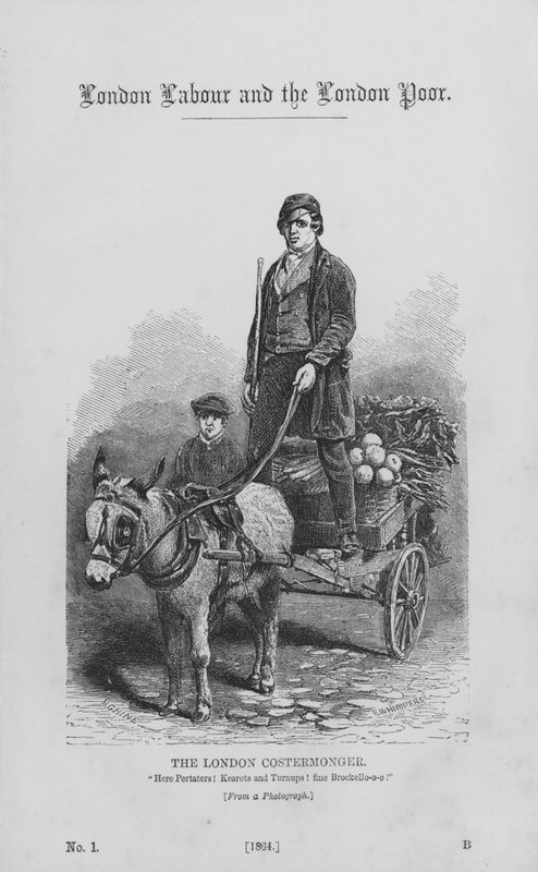 The London Costermonger (kaiverrus) tekijältä English School