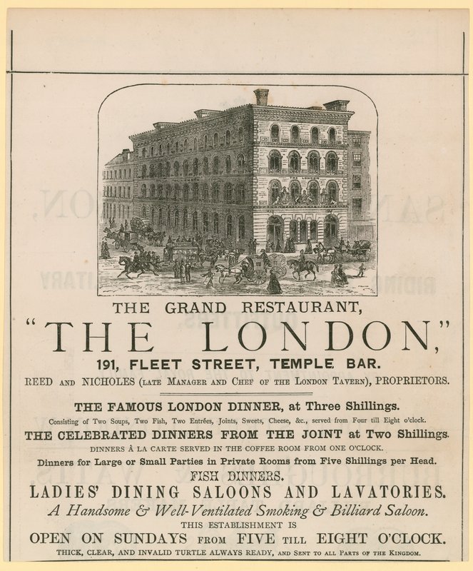 Lontoo, ravintola, 191 Fleet Street, Temple Bar tekijältä English School