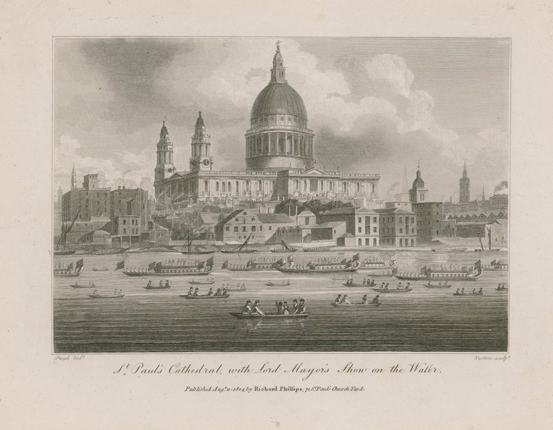 Lord Mayors Show on Thames tekijältä English School