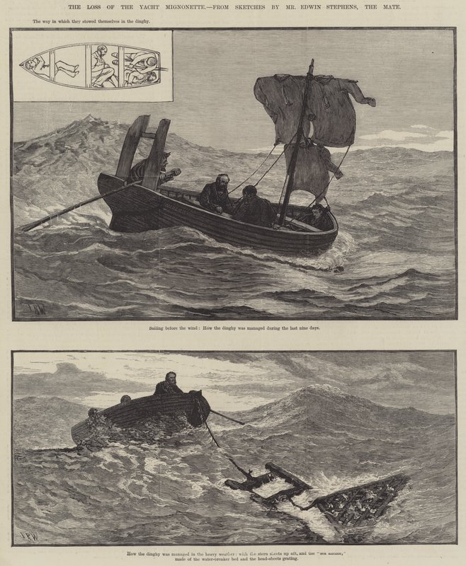 Yacht Mignonette -veneen menetys tekijältä English School