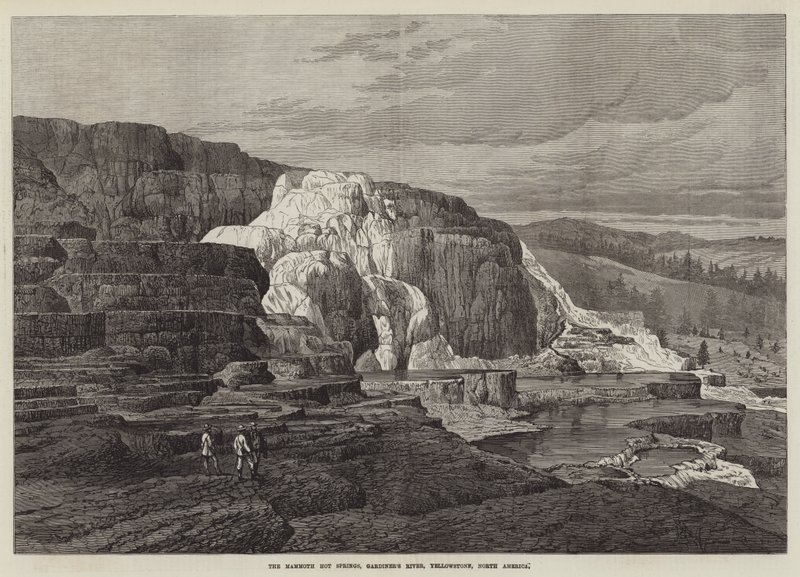 Mammoth Hot Springs, Gardiner