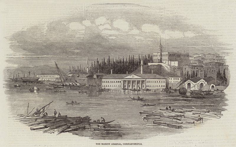 Marine Arsenal, Konstantinopoli (kaiverrus) tekijältä English School