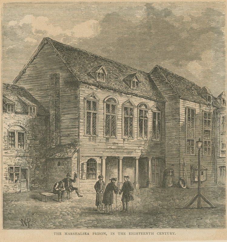 Marshalsean vankila 1700-luvulla tekijältä English School