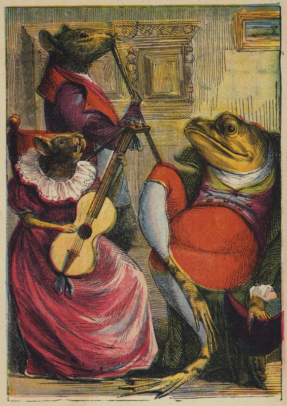 The Merry-Making (värilitografia) tekijältä English School