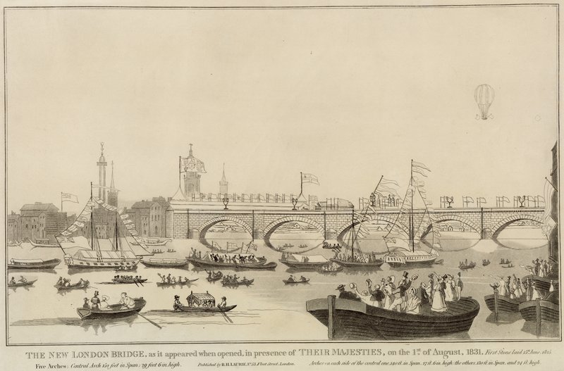 New London Bridge, 1. elokuuta 1831 tekijältä English School