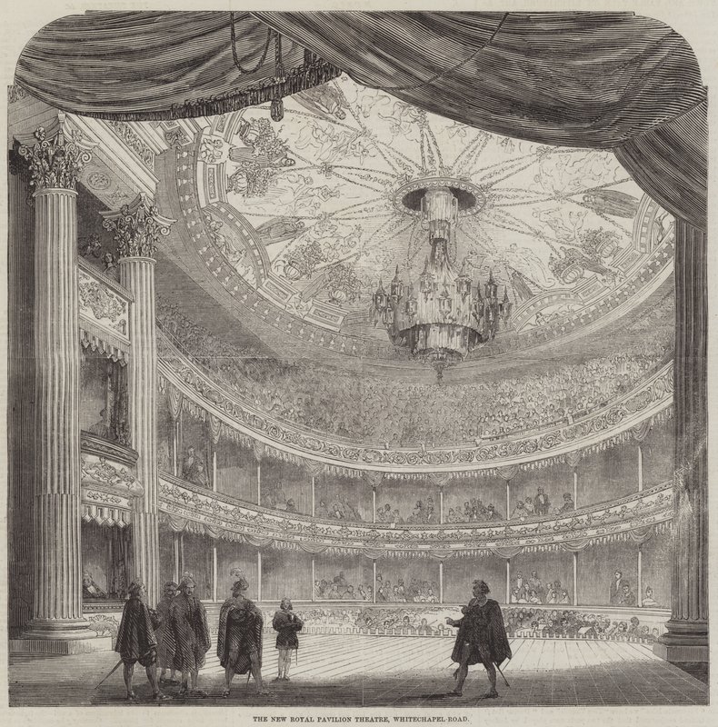 The New Royal Pavilion Theatre, Whitechapel-Road (kaiverrus) tekijältä English School