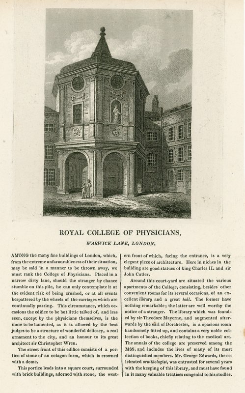Old College of Physicians Warwick Lanella tekijältä English School
