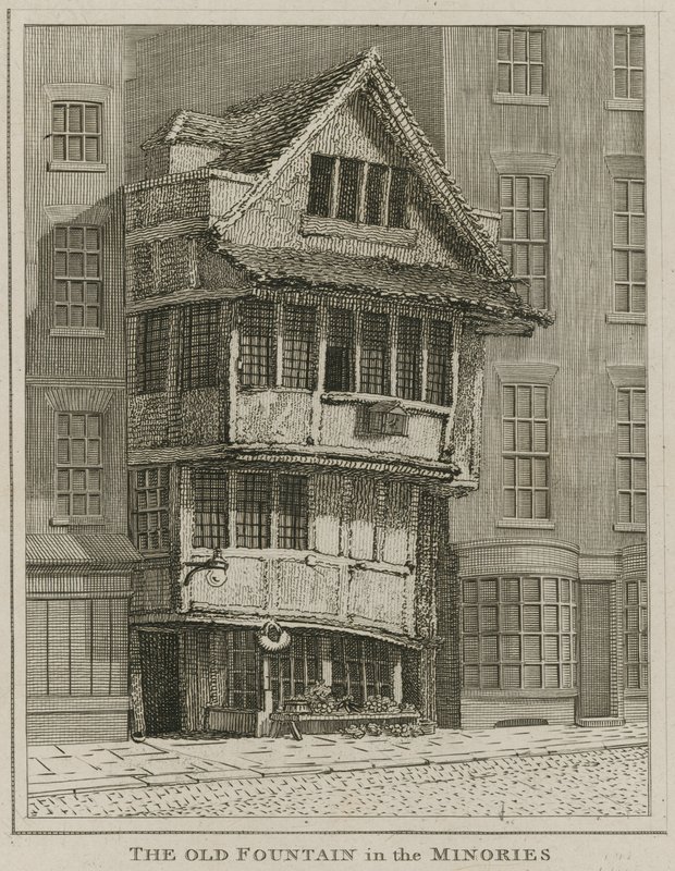 The Old Fountain in the Minories, Lontoo tekijältä English School