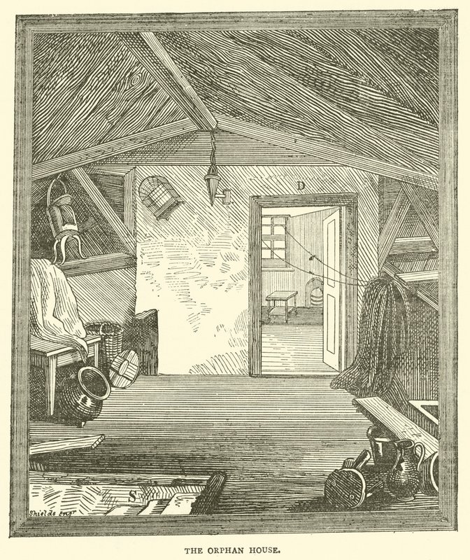 Orpokoti (kaiverrus) tekijältä English School