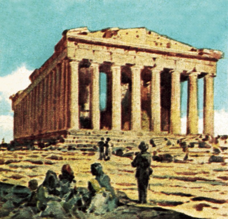 Parthenon Ateenassa tekijältä English School