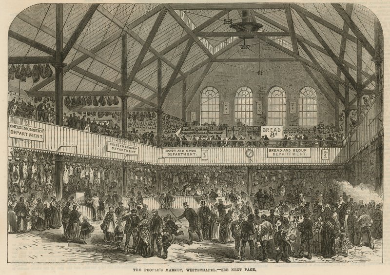 Peoples Market, Whitechapel, Lontoo tekijältä English School