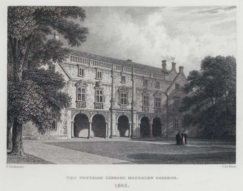 Pepysian Library, Magdalen College, 1842 tekijältä English School