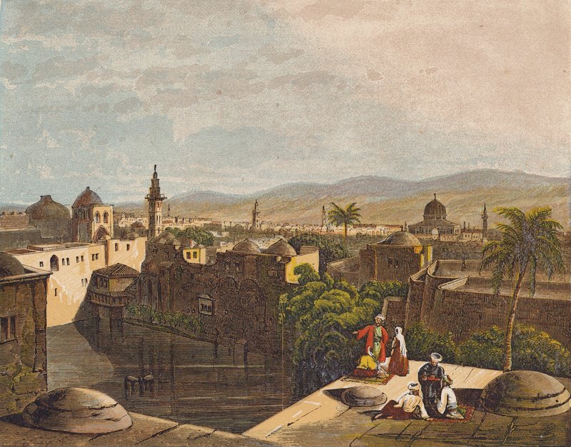 Siloamin allas, Jerusalem (värilitografia) tekijältä English School