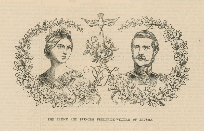 Preussin prinssi ja prinsessa Frederick William tekijältä English School