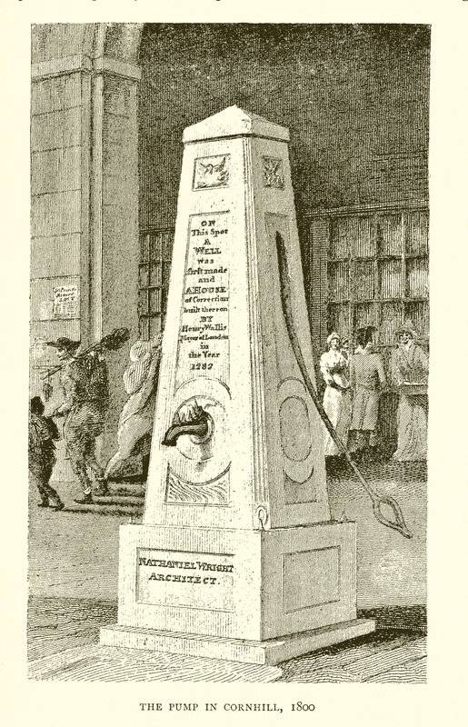 Pumppu Cornhillissä, 1800 tekijältä English School
