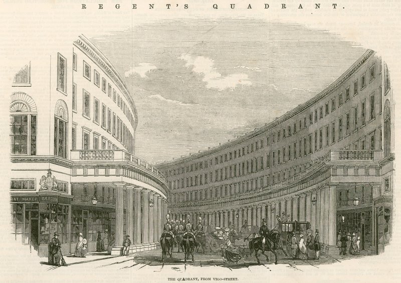 Quadrant, Regent Street, Lontoo tekijältä English School