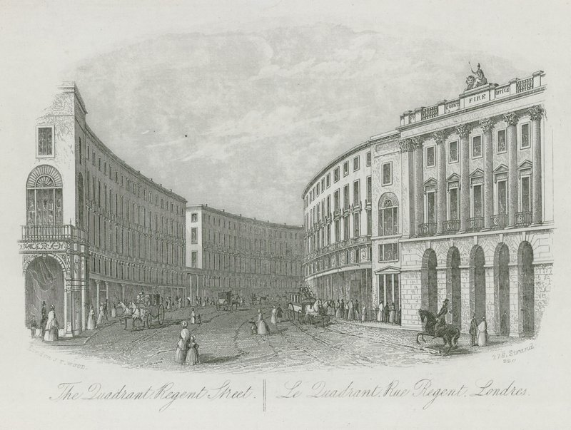 Quadrant, Regents Street, Lontoo tekijältä English School