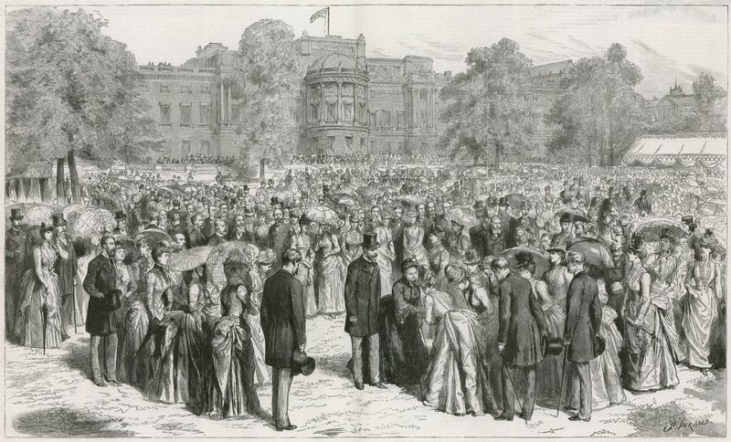 Queens Garden Party Buckinghamin palatsissa tekijältä English School