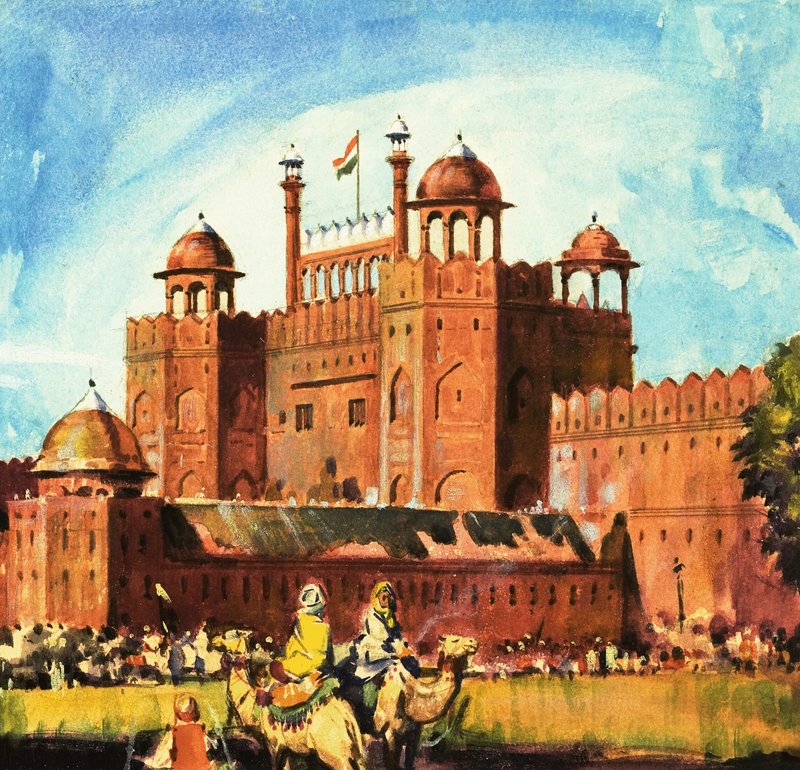 Punainen linnoitus, Delhi tekijältä English School
