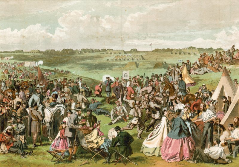 Kiväärikilpailu, Wimbledon, 1864 tekijältä English School