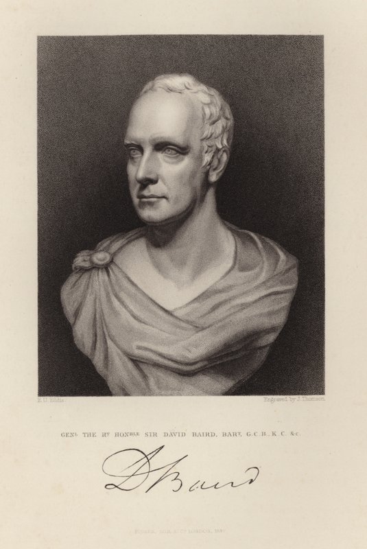 Oikea herra Sir David Baird tekijältä English School