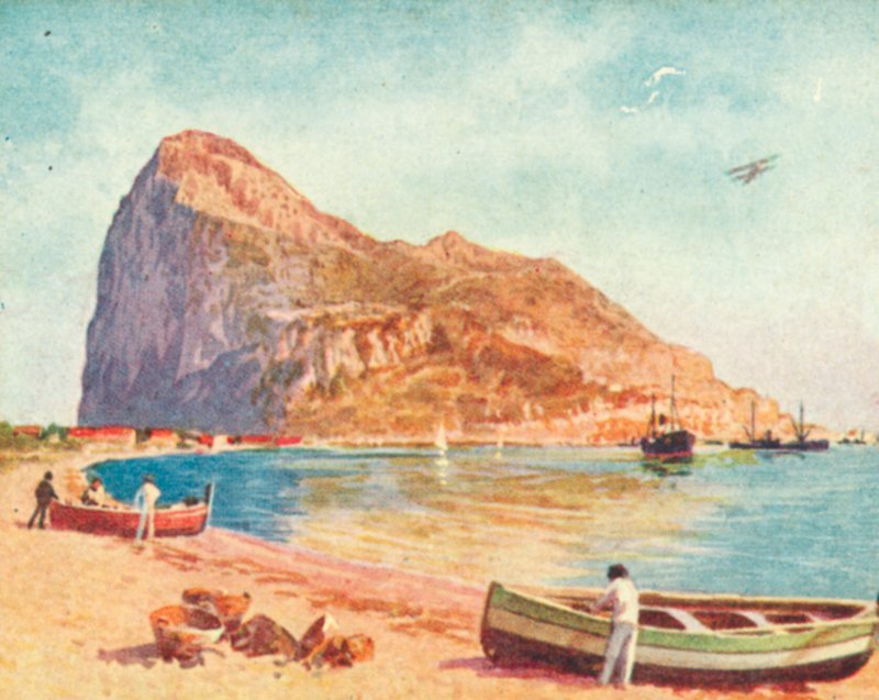 Gibraltarin kallio (värilitro) tekijältä English School