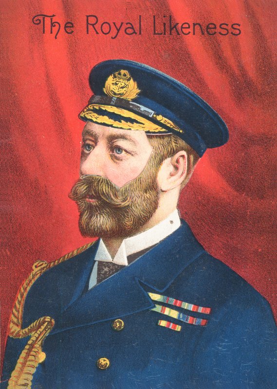Royal Likeness - viktoriaaninen onnittelukortti tekijältä English School