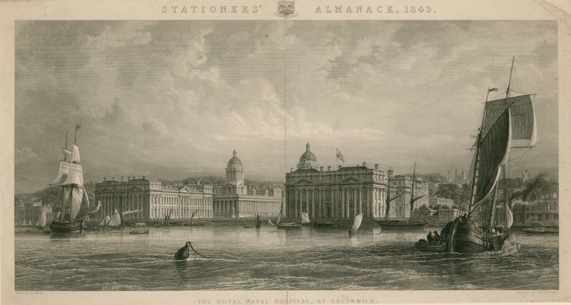 Royal Naval Hospital Greenwichissä, Lontoossa tekijältä English School