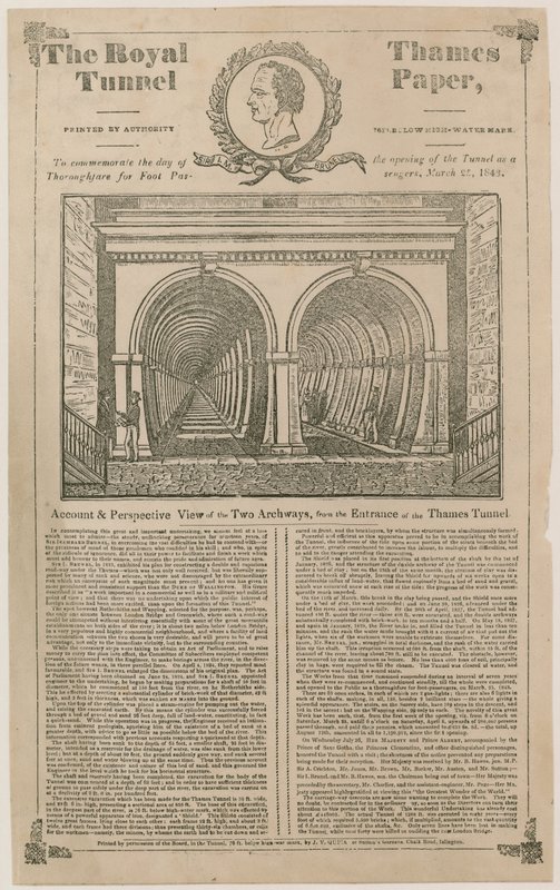 Royal Thames Tunnel Paper tekijältä English School
