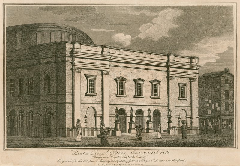 Royal Theatre, Drury Lane, Lontoo, pystytettiin vuonna 1812 tekijältä English School