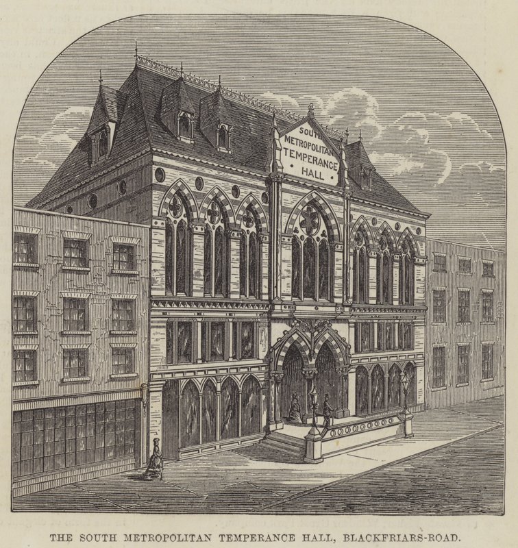South Metropolitan Temperance Hall, Blackfriars-Road (kaiverrus) tekijältä English School