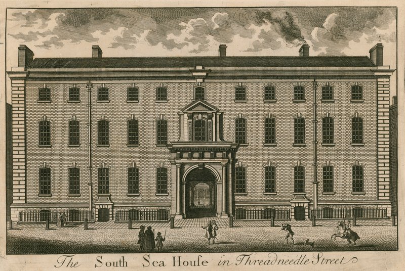 South Sea House Threadneedle Streetillä Lontoossa tekijältä English School