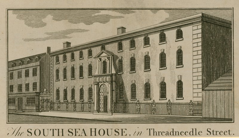 South Sea House Threadneedle Streetillä Lontoossa tekijältä English School
