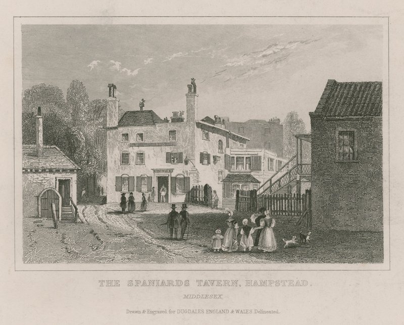The Spaniards Tavern, Hampstead, Lontoo tekijältä English School