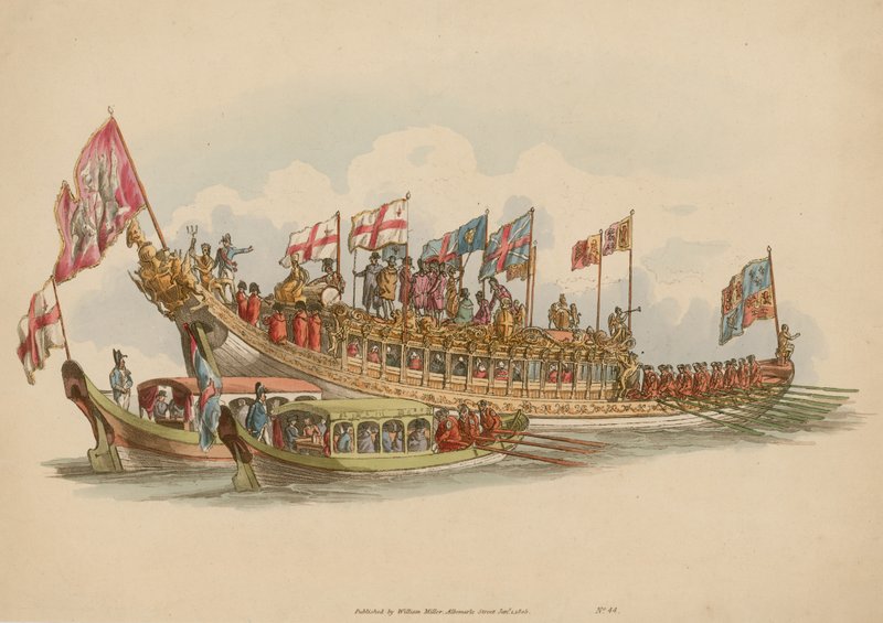 Stationers Barge, Thames-joki, Lontoo tekijältä English School