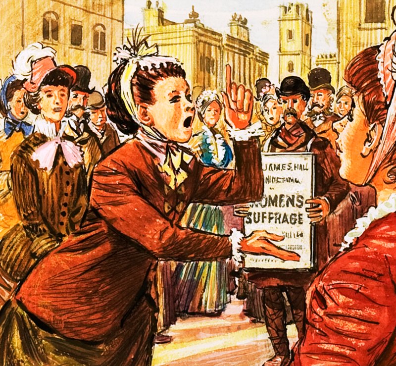 Suffragette-liike tekijältä English School