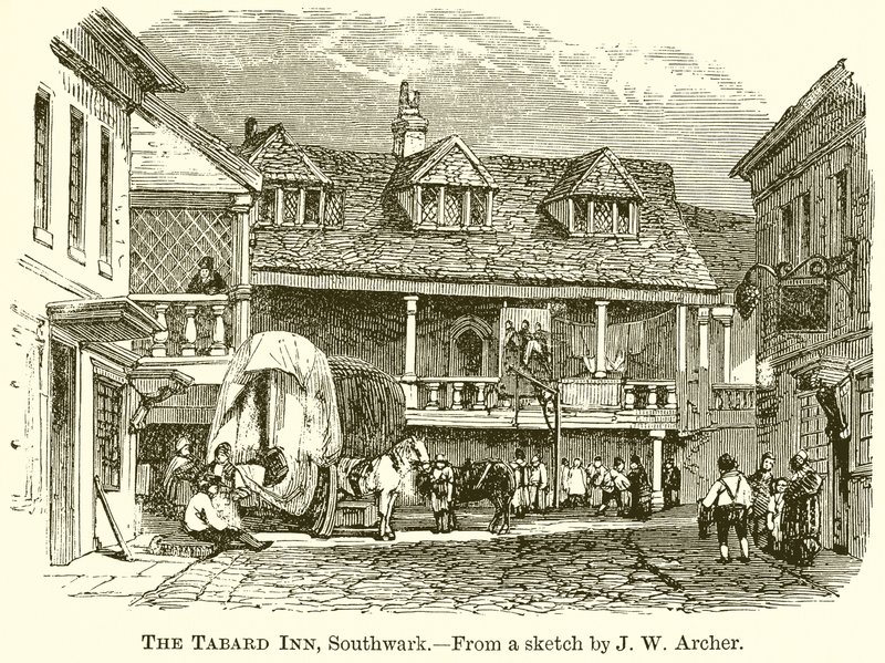 Tabard Inn, Southwark tekijältä English School