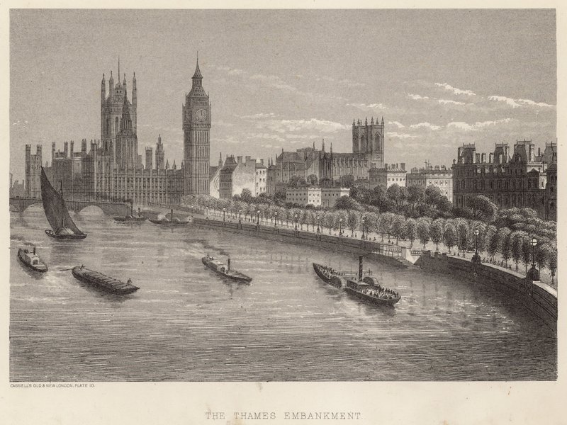 Thames Embankment, Lontoo tekijältä English School