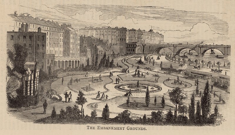 Thames Embankmentin tontilla tekijältä English School