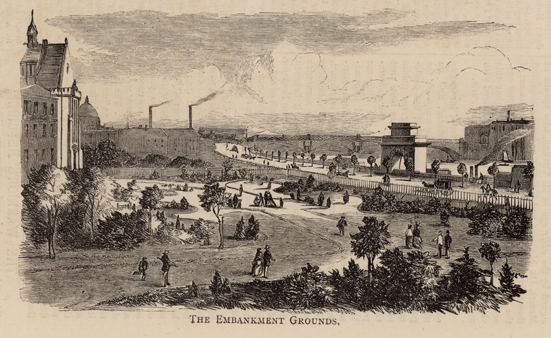 Thames Embankmentin tontilla tekijältä English School