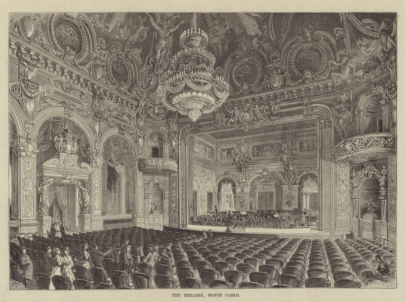 Teatteri, Monte Carlo (kaiverrus) tekijältä English School