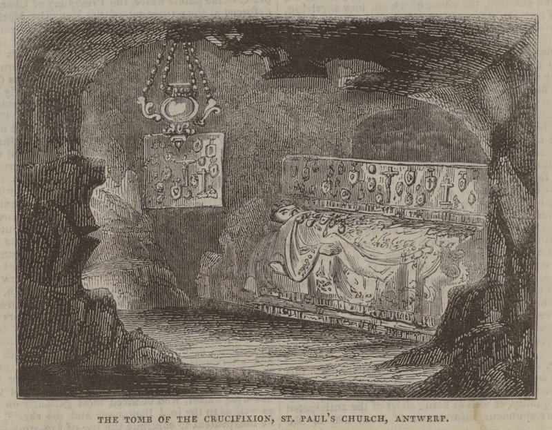Ristiinnaulitsemisen hauta, Pyhän Paavalin kirkko, Antwerpen tekijältä English School
