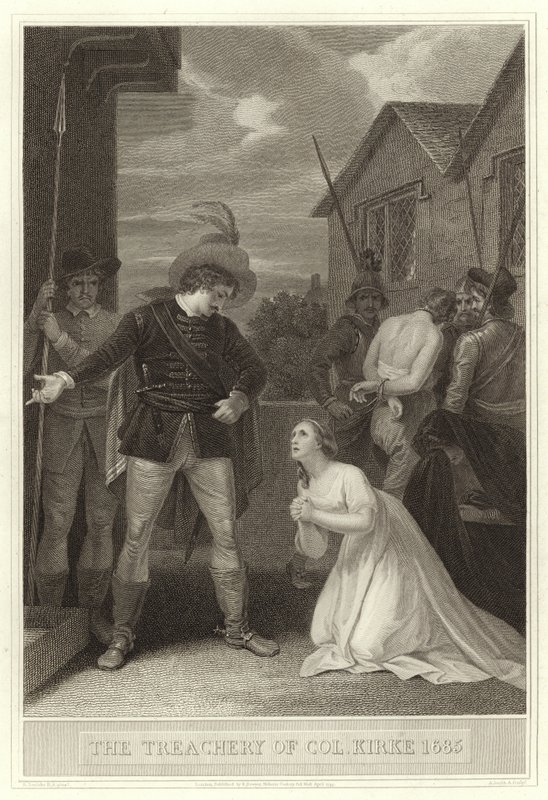 Eversti Kirken petos 1685 tekijältä English School