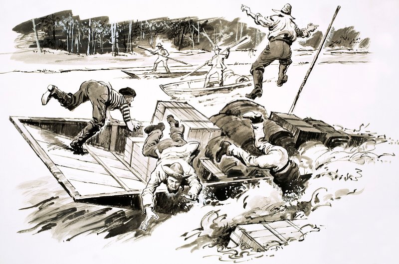 Treasure-Hunters: Klondike Stampede (guassi paperilla) tekijältä English School