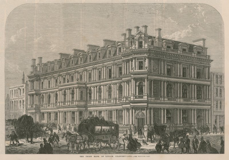 Union Bank of London Chancery Lanella tekijältä English School