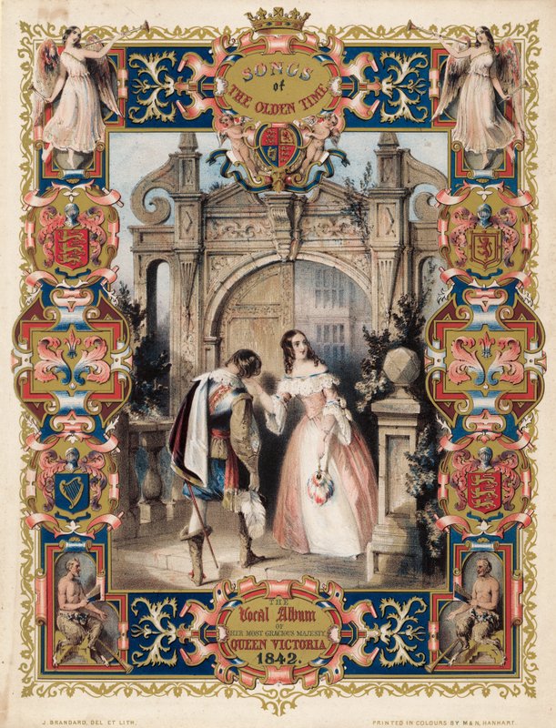 Hänen armoisimman majesteettinsa Queen Victorian laulualbumi 1842 tekijältä English School