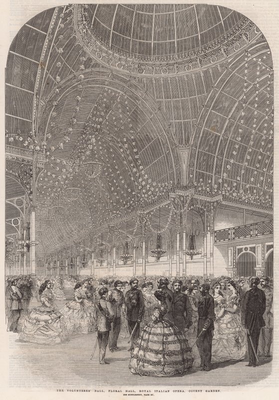 The Volunteers Ball, Floral Hall, Royal Italian Opera, Covent Garden tekijältä English School