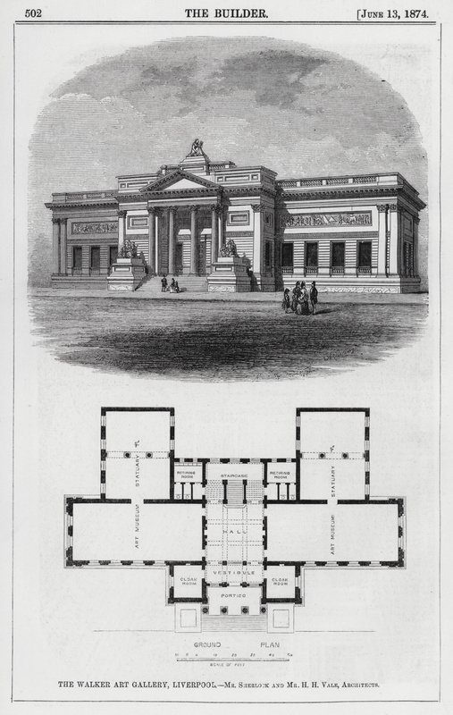 The Walker Art Gallery, Liverpool (kaiverrus) tekijältä English School
