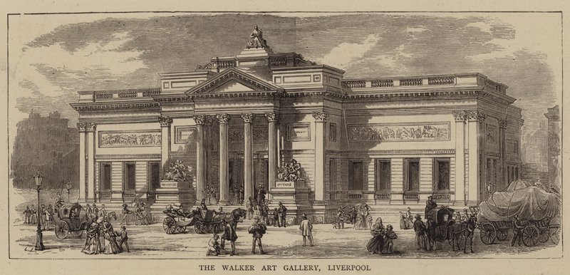 The Walker Art Gallery, Liverpool (kaiverrus) tekijältä English School